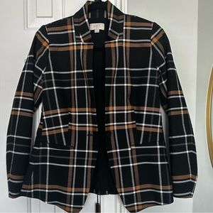 Adorable LOFT plaid blazer